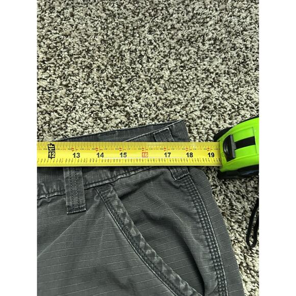 Y2K Carhartt Force Relaxed Fit Cargo Short Size 36X10.5 Gray - Picture 7 of 9
